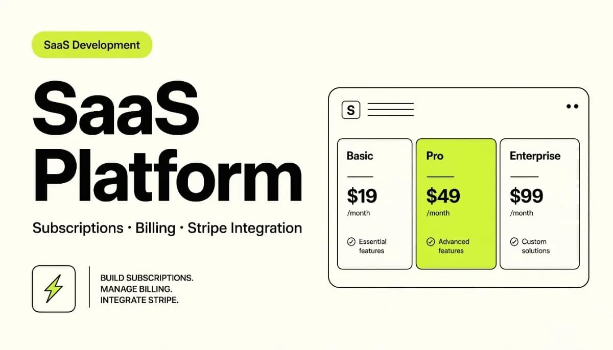 I Will Build a SaaS Platform with Subscription Management