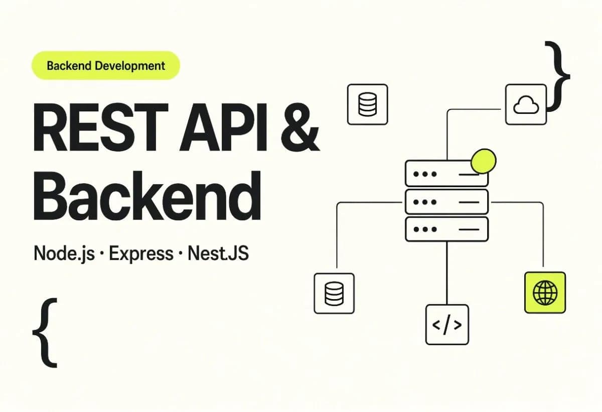 I will develop scalable REST API and backend architecture