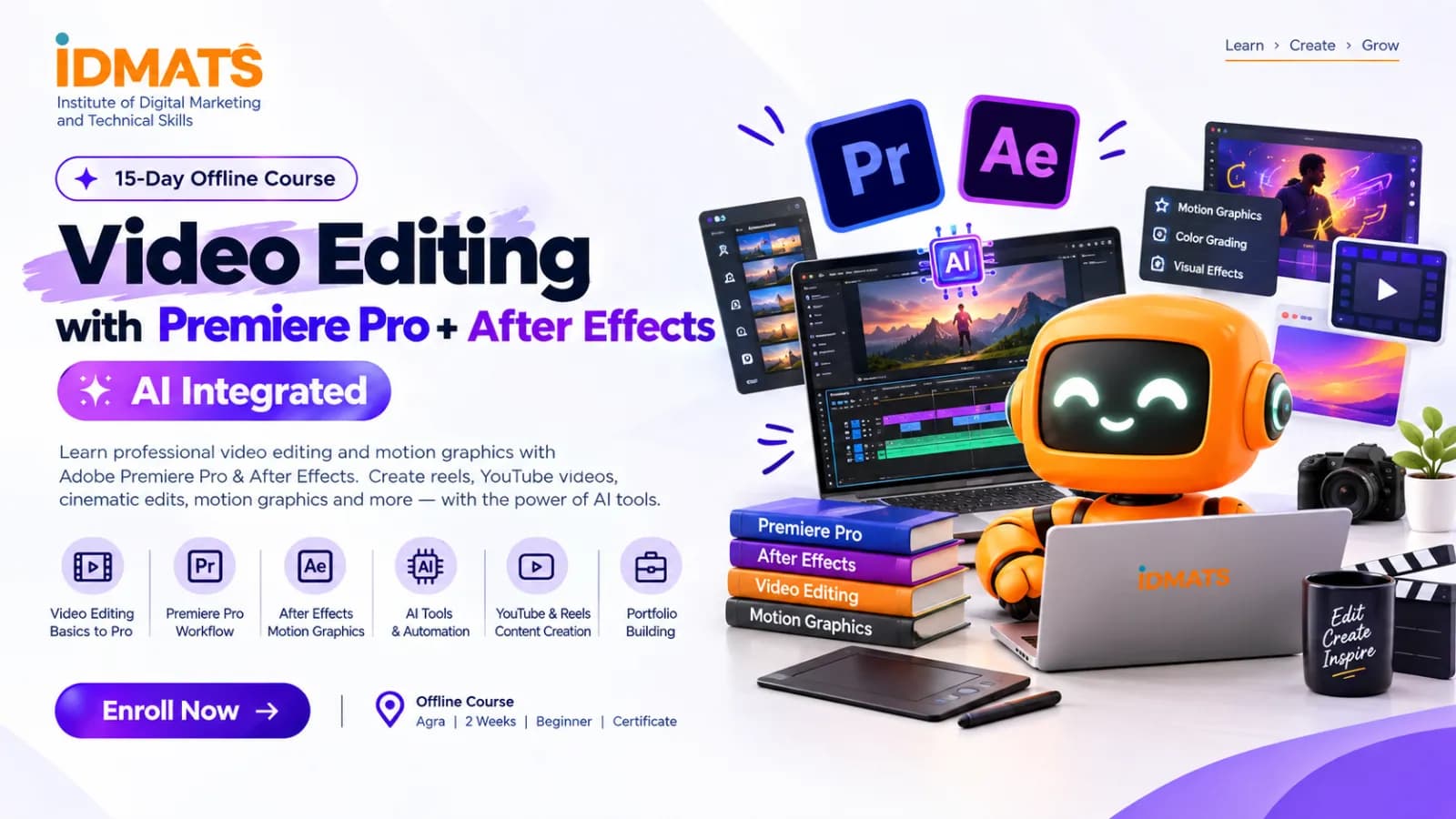 Video Editing with Premiere Pro + After Effects — AI Integrated