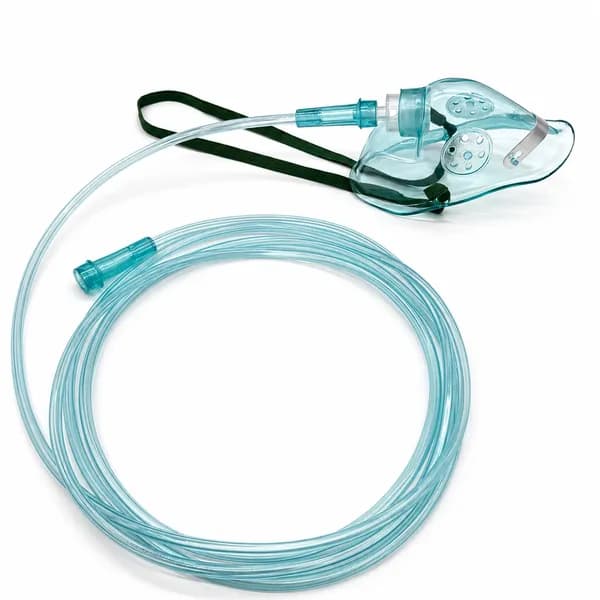 PVC oxygen mask