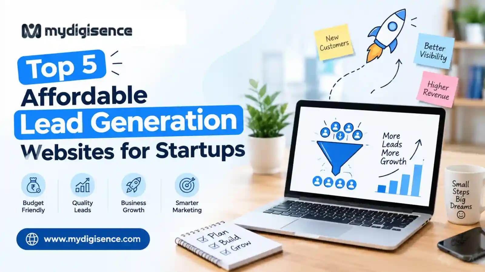 Top 5 Affordable Lead Generation Websites for Startups